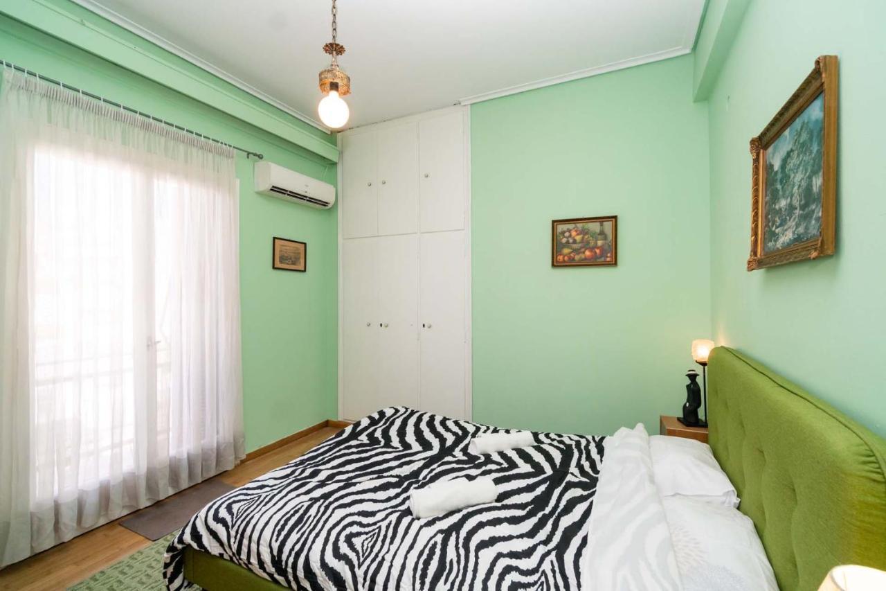 Acropolis View Vintage Style Apartment In Koukaki Athen Exterior foto