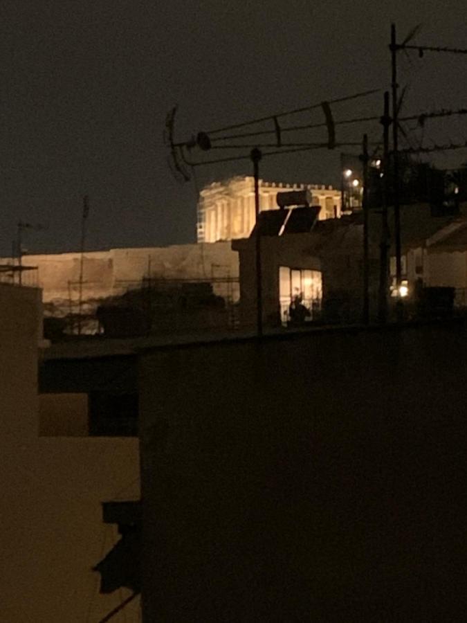 Acropolis View Vintage Style Apartment In Koukaki Athen Exterior foto