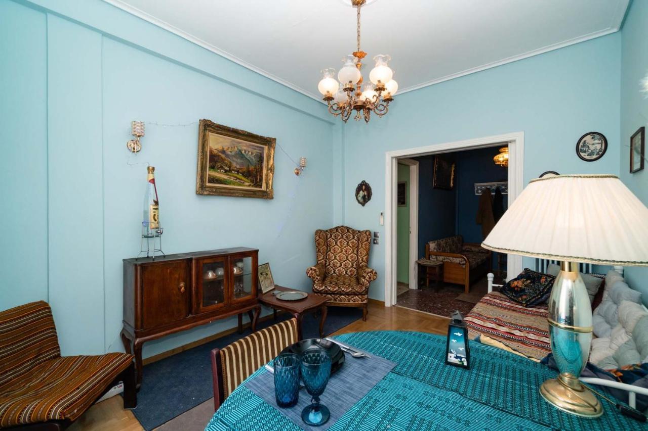 Acropolis View Vintage Style Apartment In Koukaki Athen Exterior foto