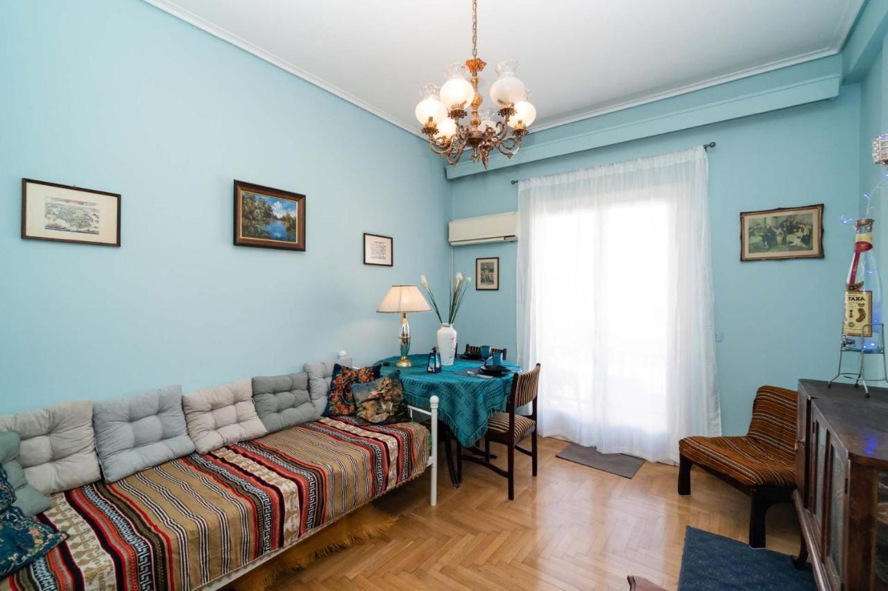 Acropolis View Vintage Style Apartment In Koukaki Athen Exterior foto