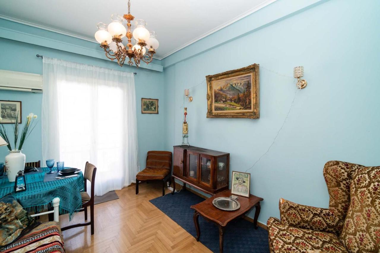 Acropolis View Vintage Style Apartment In Koukaki Athen Exterior foto