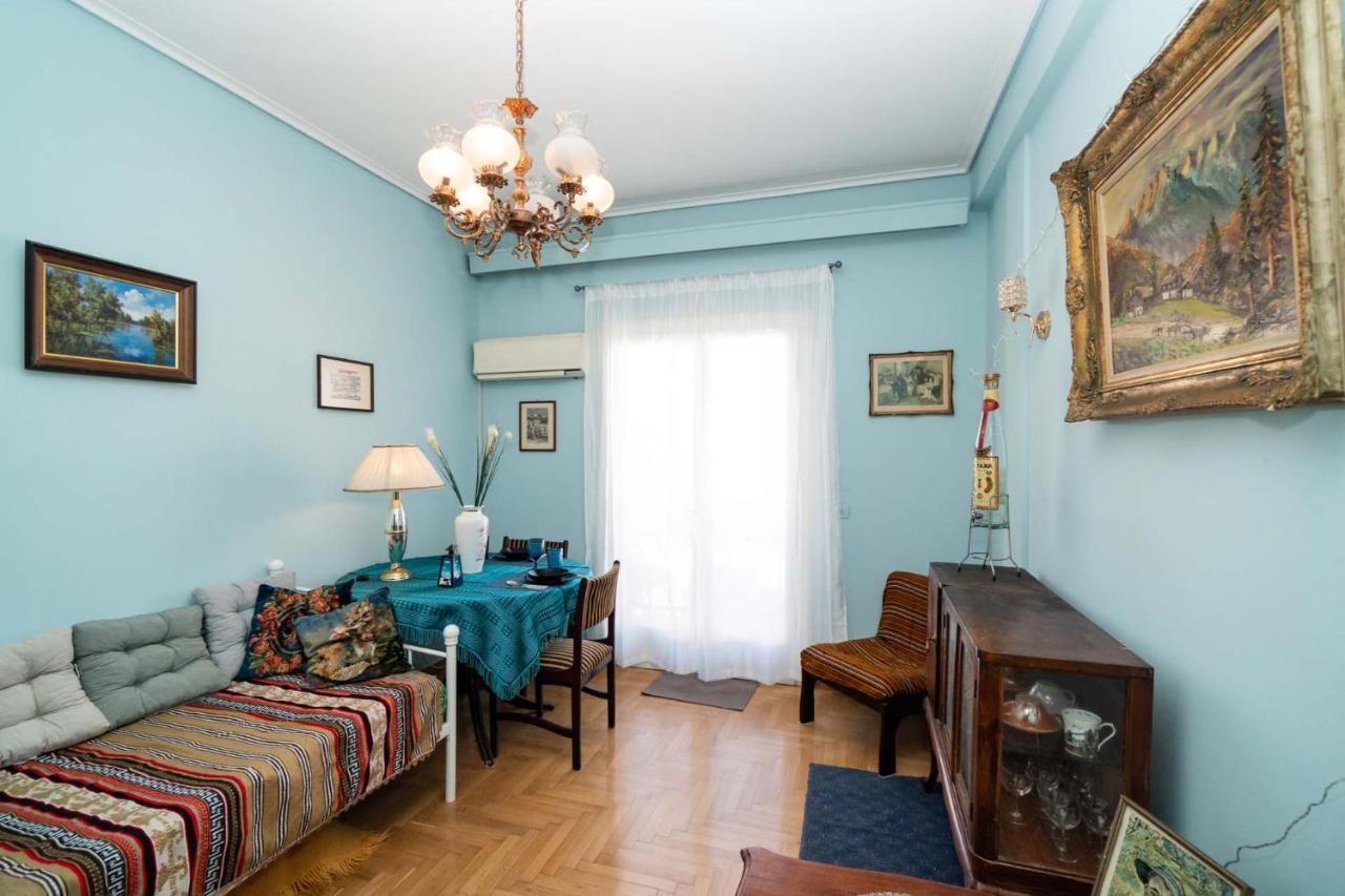 Acropolis View Vintage Style Apartment In Koukaki Athen Exterior foto